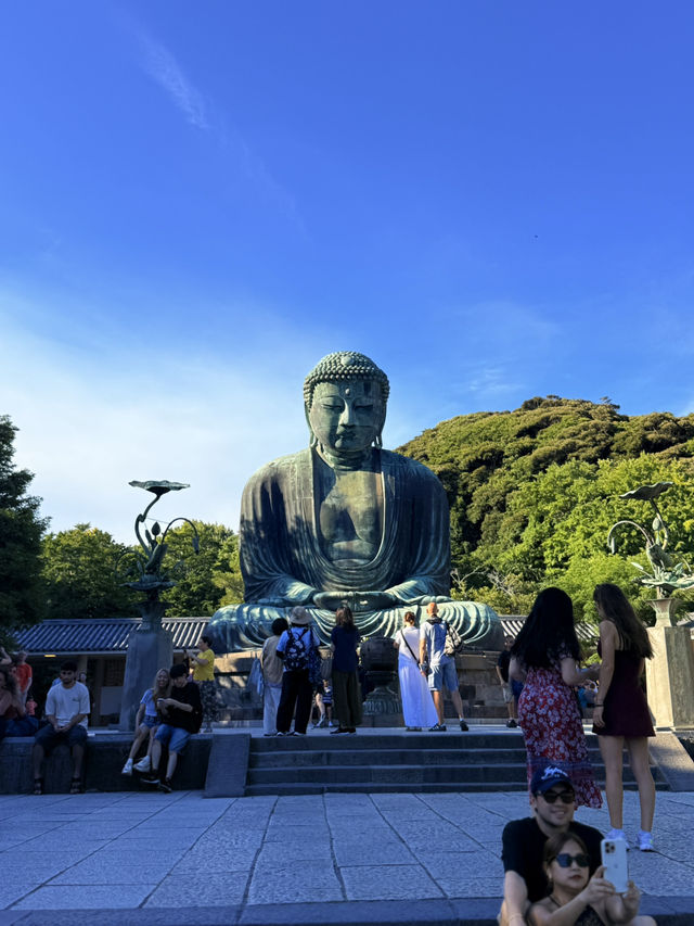 鐮倉｜經歷海嘯變露天大佛 鐮倉大佛曾被詩人比喻成美男子