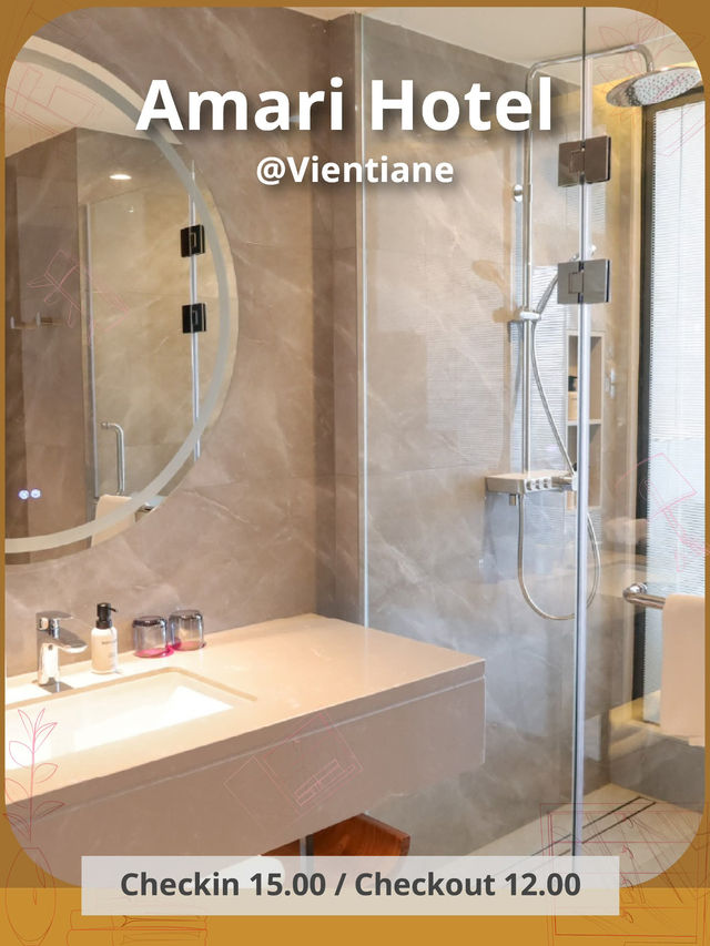 🏨 Amari Vientiane – โรงแรม 5 ดาวริมแม่น้ำโขง