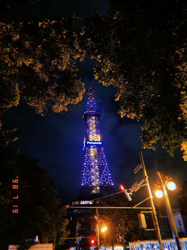 Sapporo TV Tower: The Ultimate Night View Spot! 🌃✨