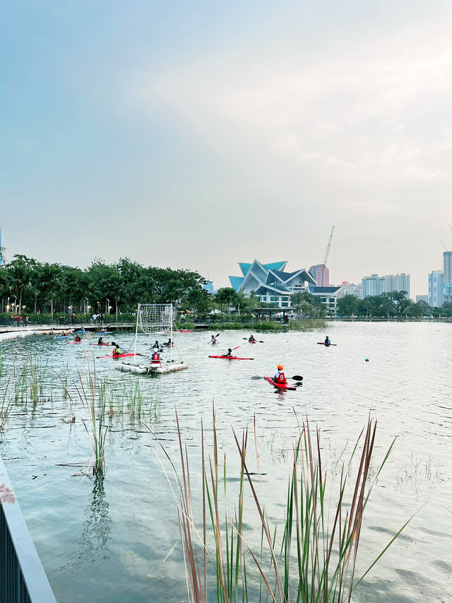 Golden Hour Bliss at Tasik Titiwangsa: Sunset Escape for the Whole Family