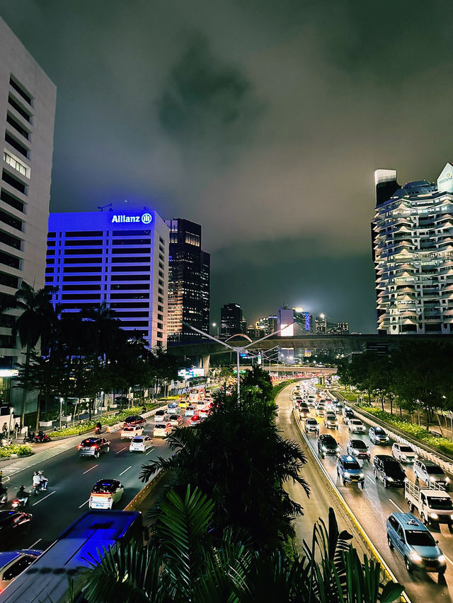 Jakarta After Dark from JPO Karet Jakarta After Dark from JPO Karet