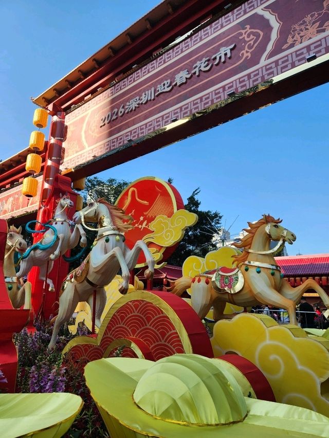 深圳新春賞燈花市必打卡✨