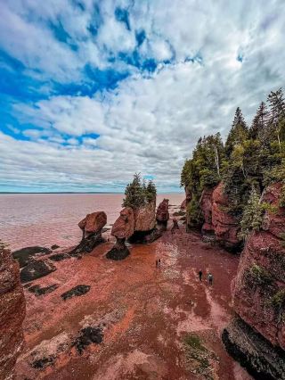 Twice the Magic: Experiencing Hopewell Rocks at High and Low Tide