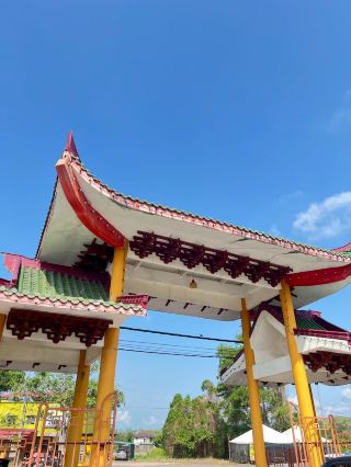 Masjid Jamek Jubli Perak Sultan Ismail Petra, commonly known as the "Chinese Mosque."
