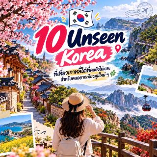 🇰🇷 10 個鮮為人知的韓國景點 | 帶你探索韓國人煙稀少的目的地，開啟全新視角 🌿