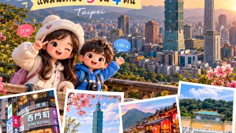 Relaxing 5-Day, 4-Night Taipei Itinerary — traveler post in Maoming