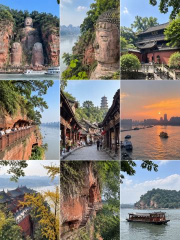 中國樂山 — 6 天的山巒、寺廟與超美味食物之旅！