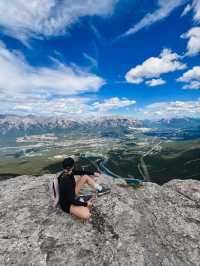 They said it was a bit steep… they lied. But wow, what a summit!