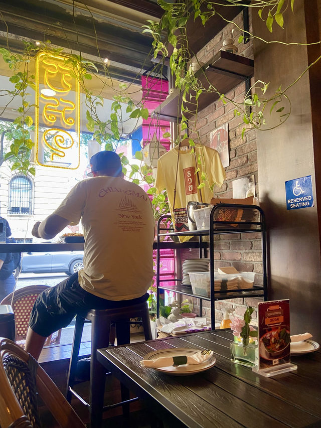 紐約隱世泰北餐廳位於✨Soho的Lan Larb Chiang Mai🇹🇭
