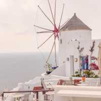 The Windmills of Santorini & History 🩵