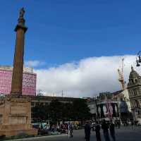 🌟 "Glasgow's Vibrant Heart: 🏛️✨ George Square" 🌆


