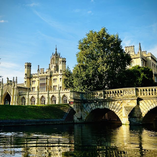 A nice afternoon punting in Cambridge 