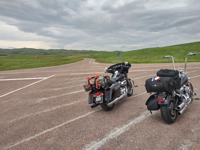 Motorcylce travel through Montana 🛵