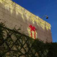 Christmas Tree at Auchan Shopping Center in Taranto