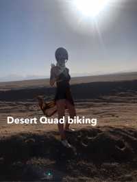 Desert quad biking in Egypt 