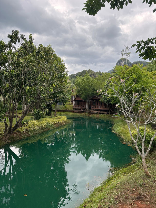 Peaceful spot with beautiful river to swim