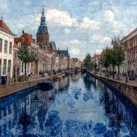 Canal-side Charm and Artistic Icons in Delft 🌦️🏛️🖼️