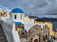 💙⛪ The Blue Domes of Santorini: A Journey Through the Island’s Iconic Churches