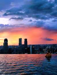 The world's most beautiful infinity pool in the sky.