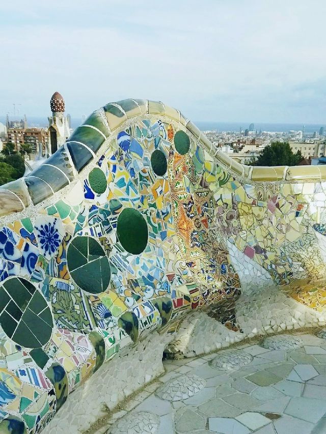 Colorful park - Park Güell