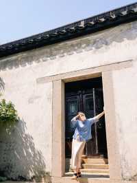 沒想到在蘇州，園林是可以進去住的