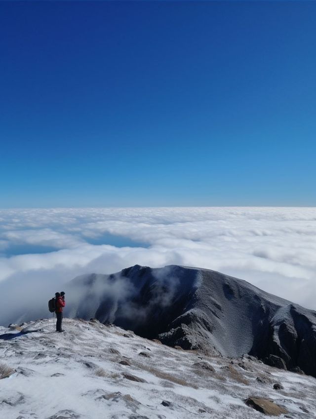 武功山的雲海星空，宛如人間仙境！