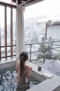 “雪是神的煙火”這裡不是北海道，是安吉！