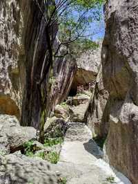 西安翠華山丨世界地質公園,看山崩地裂奇觀