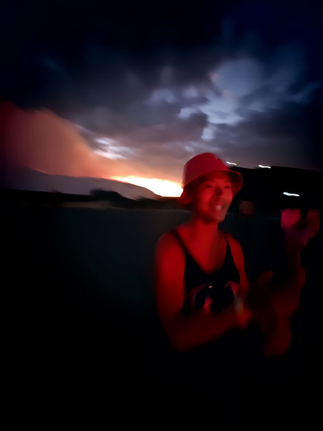 駕車去看滾燙的火山，在馬薩亞火山實現了