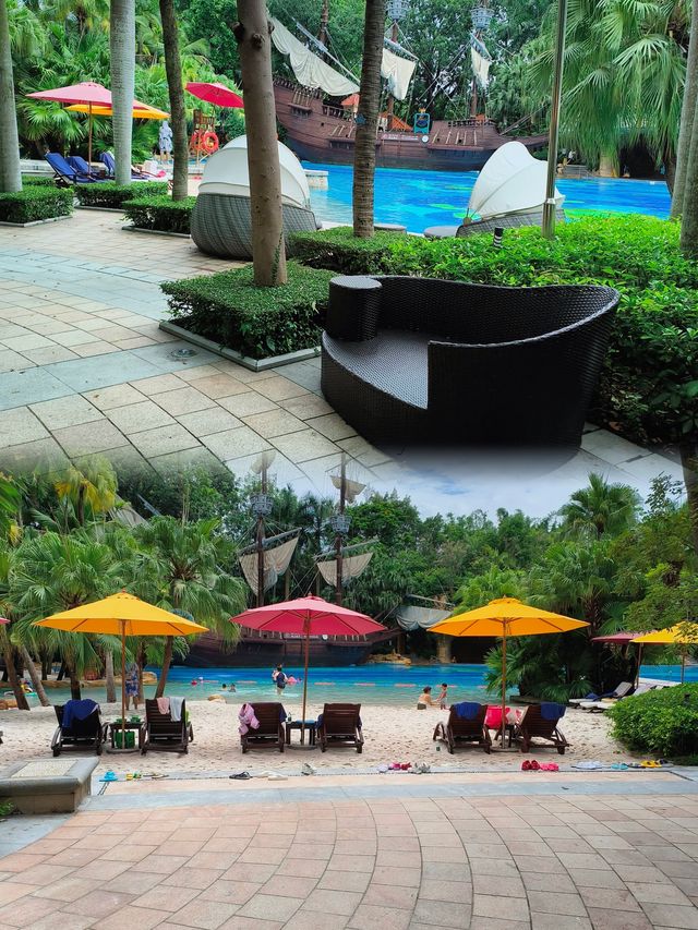 深圳華僑城洲際大酒店/沙灘/泳池/享受美好的度假