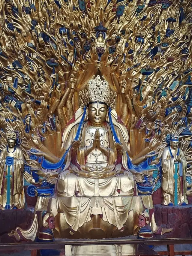 The Dazu Rock Carvings in Chongqing integrate Buddhism, Taoism, and Confucianism, featuring the Thousand-Hand Guanyin, the Wheel of Reincarnation, and the Reclining Buddha