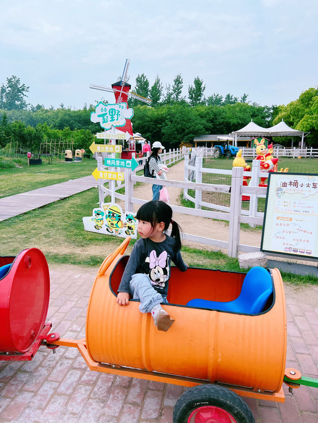 金山遛娃2日遊海上煙花+挖沙+漁村+田園