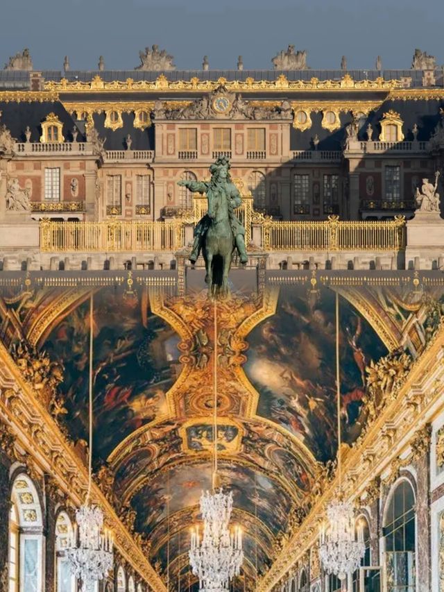 凡爾賽宮真的好美呀！！！