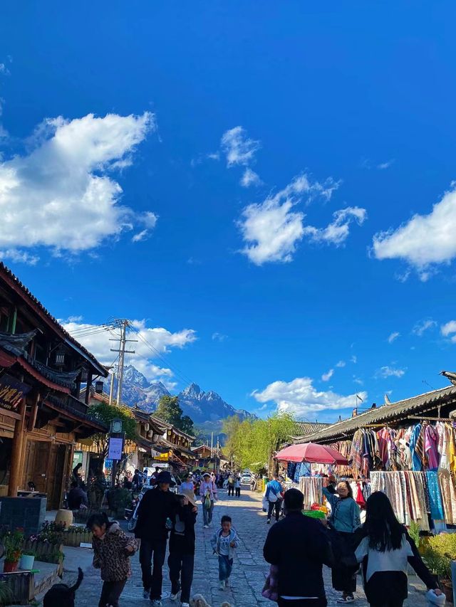 玉龍雪山下的文藝古鎮——白沙