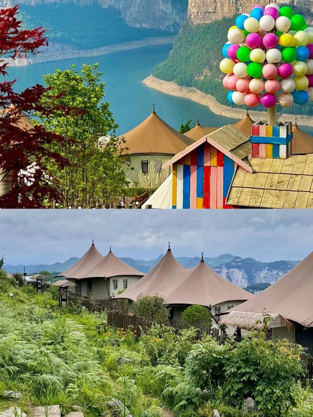 貴州懸崖露營地真的太美了