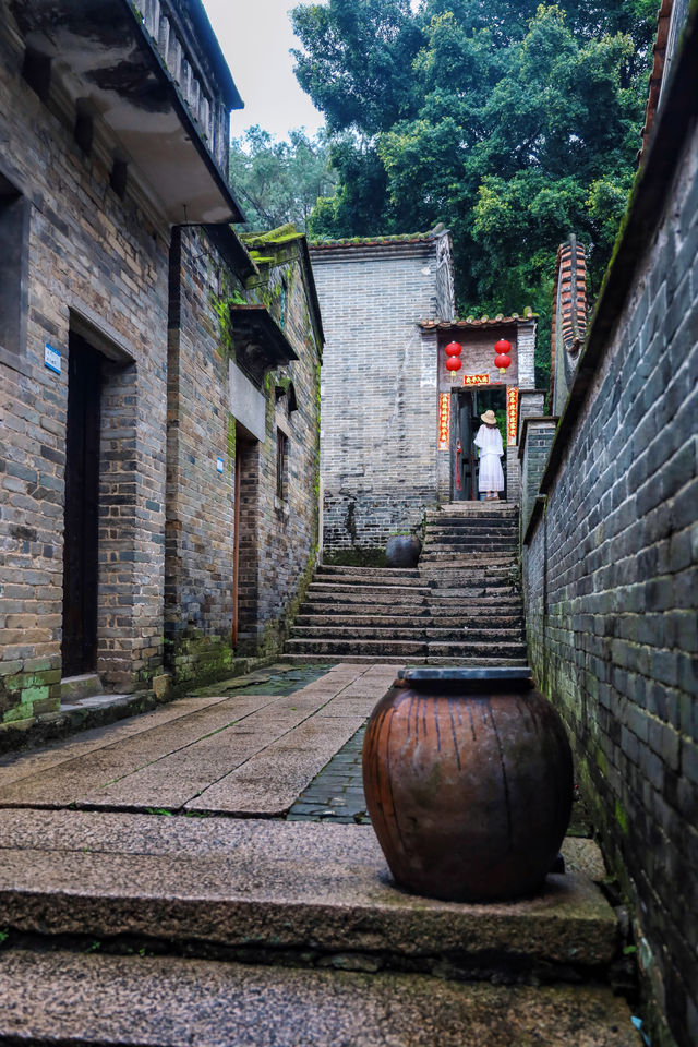 廣州周邊遊雨天來三水別具一番景象很美