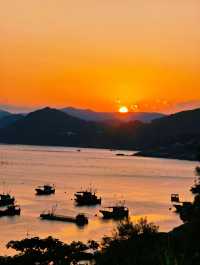 在霞浦逅海民宿，邂逅一場絕美的日落盛宴
