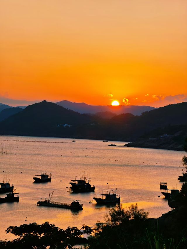 在霞浦逅海民宿，邂逅一場絕美的日落盛宴
