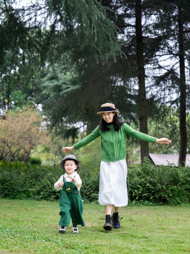 誰不知道，成都這個公園這麼適合拍照！！。