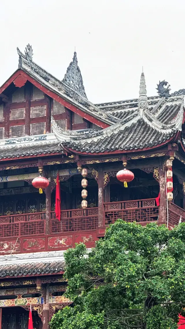 The beautiful secret of Luodai Ancient Town, a journey through time, is a must-see! 