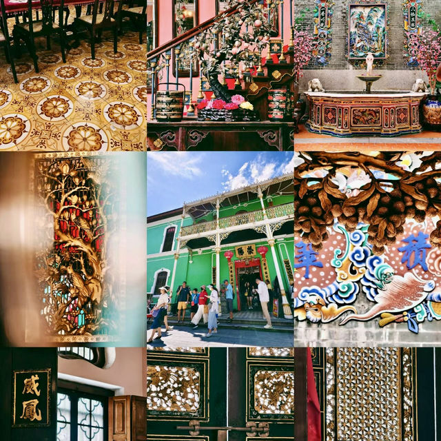 Peranakan Mansion in Penang Malaysia 