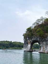 在陽朔住進山水城堡裏～。