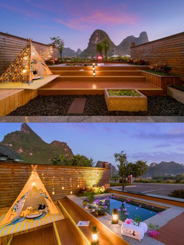 陽朔發呆懸空溫泉輕奢極景酒店 | 極致享受。
