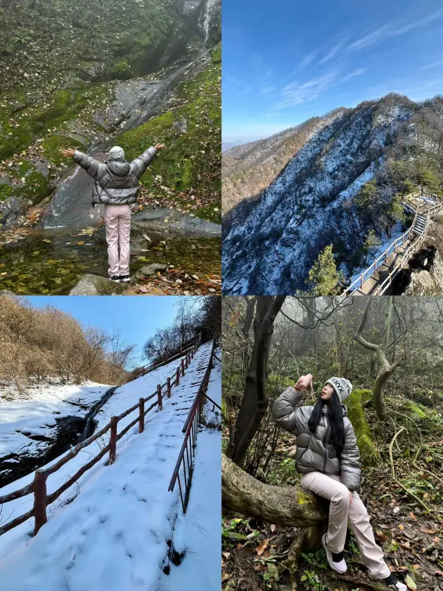 西安公交直達瀑布、森林、玩雪小眾好去處。