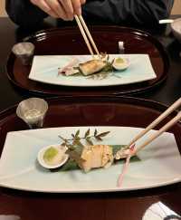 北海道函館懷石料理米其林一星富茂登!!