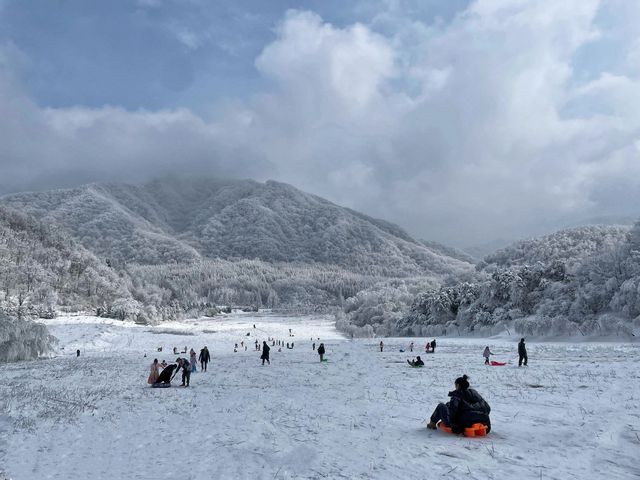 西安秦嶺｜最美不過的第一場雪景
