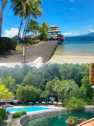The islands in Davao, Philippines are so beautiful!