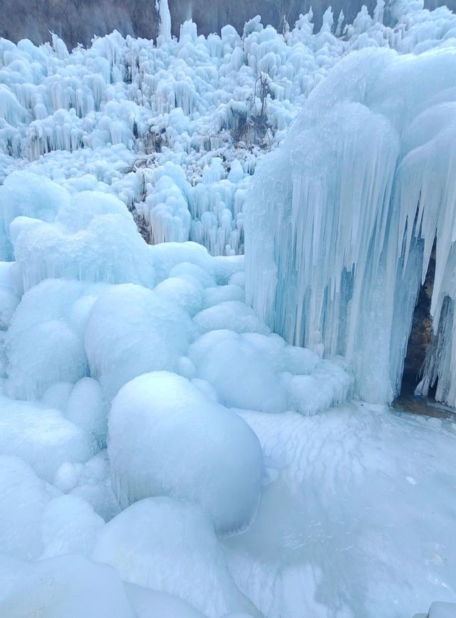 雲台山看冰掛 | 開啟冰雪奇緣