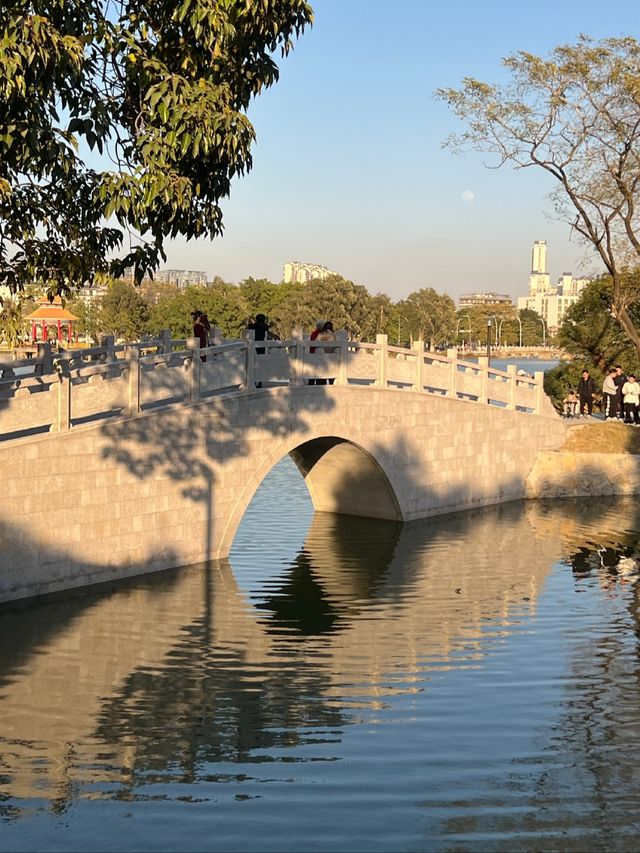 一點不比杭州西湖差，榕江西湖也有著自己獨特的韻味。
