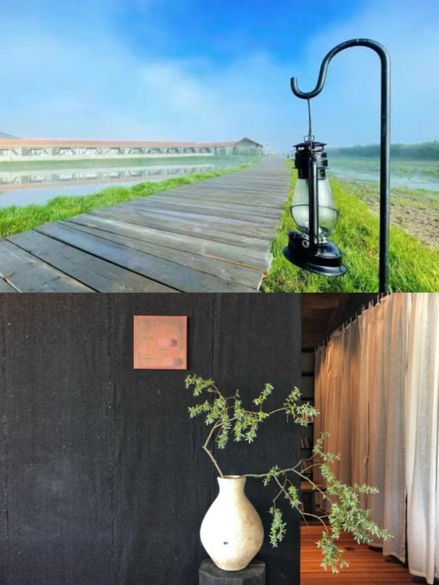 川西湖邊木屋好像在北歐